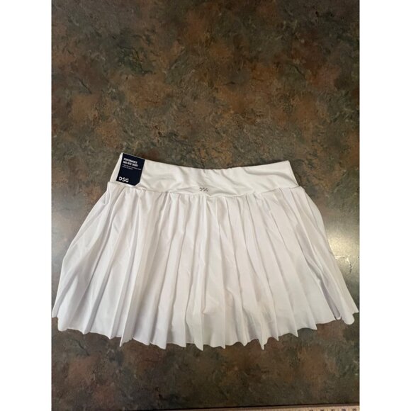 DSG Performance Mid-Rise‎ Skort With Built-In Shorts White L - Picture 2 of 9